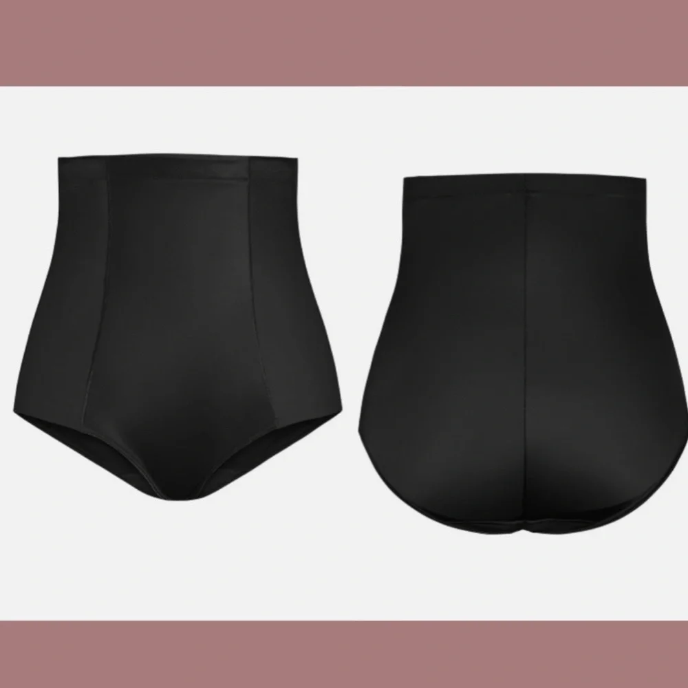 NEW $40 CITY CHIC [ S/16 16W ] Smooth & Chic Control Brief in‎ black
